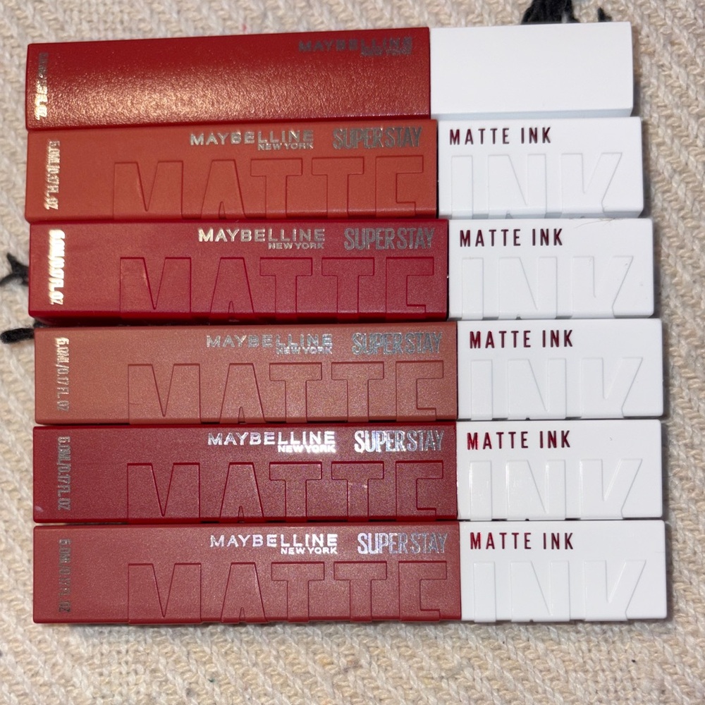 Maybelline SuperStay Matte Ink Lipstick( pick 1 $10 or Any two for 18$